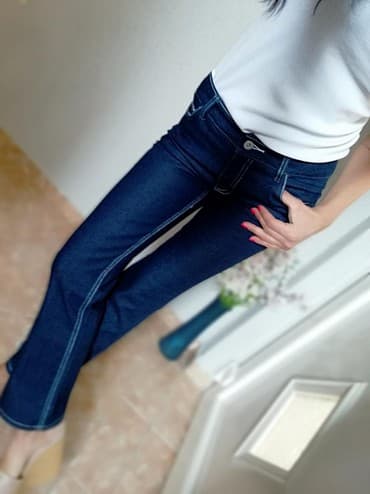 Women's Pants, Jeans, Shorts: FARMERKE DENIM skinny original, nove Vel s. Saljem post expresom — 4