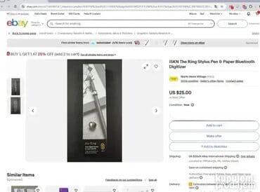 tablet na prodaju: *** AKCIJA *** #2265 iSKN The Ring Stylus Pen; The Ring™ je magnetni — 7