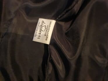 Muška odeća: M, Upotrebljenо, Sa postavom, Jednobojni, bоја - Crna — 4