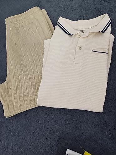 komplet sorc i sako: Komplet za dečake – Primark - Dva dela: polo majica sa kragnom i — 1