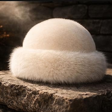 odelo vilenjaka: Ženska kapa-šubara u stilu mongolske kape od veštačkog krzna — 2