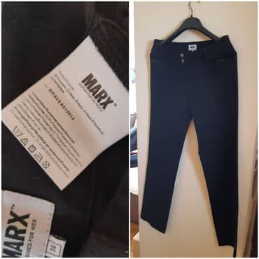 Pantalone: S (EU 36), Ravne nogavice — 3