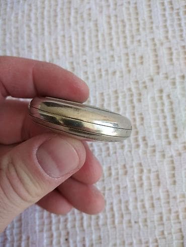 tačan sat: Molnija SSSR zeleznica 3602 SU Ispravan i funkcionalan Precnik 50 mm — 4