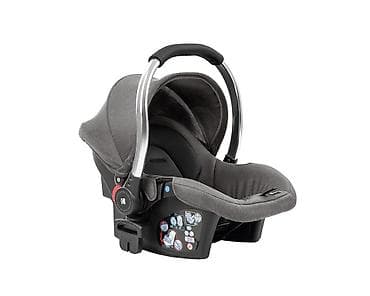 Kolica za bebe: KIKKA BOO Kolica THEA light grey set 3u1 sa tvrdom korpom i — 4