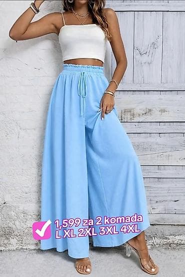 nike tech fleece pantalone: Ženske široke pantalone sa visokim strukom - Kroj: veoma široke — 6