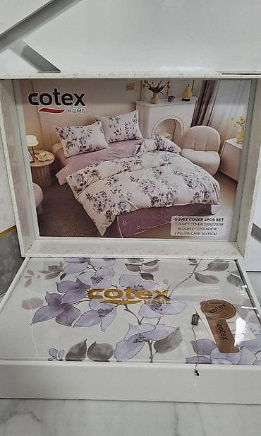 navlaka za tepihe: Cotex Home – Premium komplet posteljine (4 dela) Materijal Babus — 1