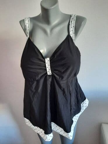 Tankini Janina56/58 Novcena 4600 poliester elastin duzina gornjeg dela — 5