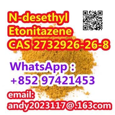 Medicinski nameštaj: Metonitazene CAS 14680-51-4 Bromazolam CAS 71368-80-4 N-desethyl — 1