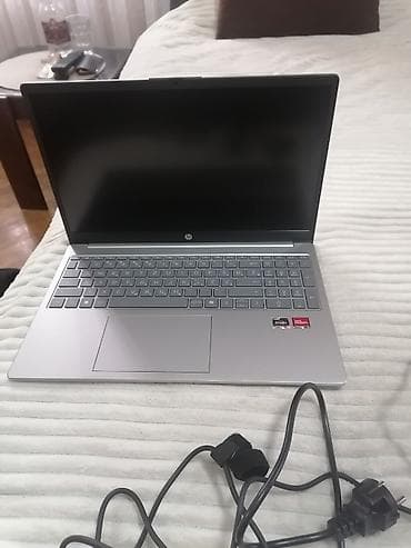 a1 laptop ponuda: HP laptop 15.6" – AMD Ryzen - Brend: HP (logo na poklopcu i ispod — 3
