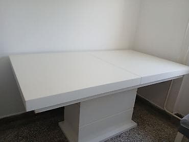 sudopera cena: Trpezarijski sto 160+40 × 90 cm – kao nov Prodajem trpezarijski sto — 4