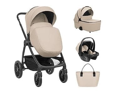 cangaroo kolica: KIKKA BOO Kolica MODENA 3u1 set sa I-SIZE autosedištem i tvrdom korpom — 1