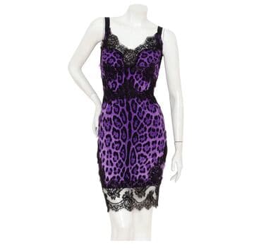 alex max torbe: Dolce & Gabbana M, S, color - Purple, Cocktail, With the straps — 9