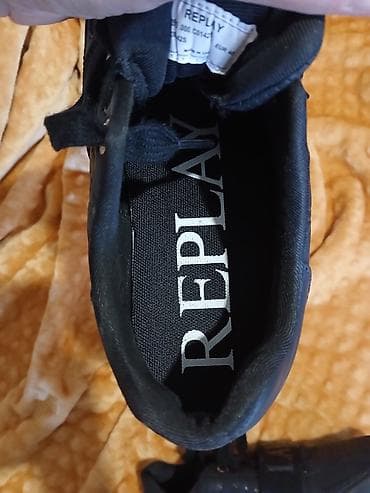 stradivarius obuca zenska: ORIGINAL Replay ženske patike – crne, platforma - Model: Replay — 8