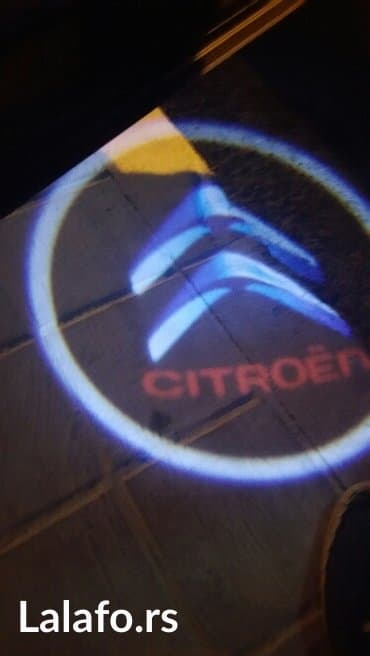Tuning oprema: CITROEN - LED Logo projektor za vrata - komplet od 2 komada — 1