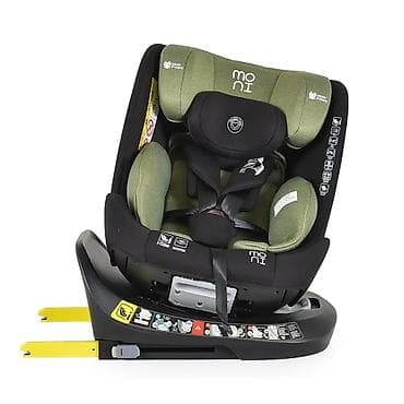 tamno zelena haljina: MONI Serengeti i-Size auto sedište 40–150 cm, Sky Green (šifra — 6