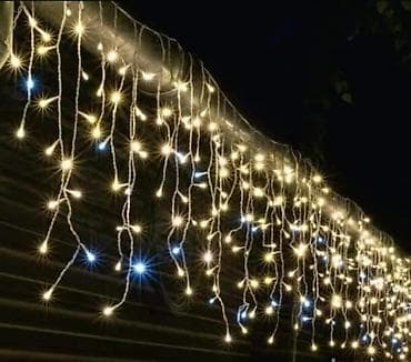 Led zavesa 60cm x 3m NOVO! 1890 din boja ：bela ，toplo bela ，sareno