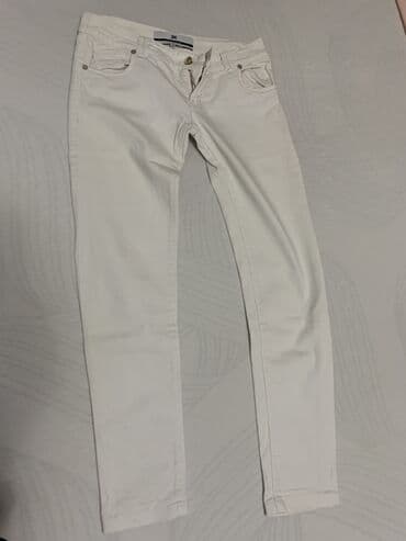 push up pantalone: 28, 30, Teksas, Spušteni struk, Ravne nogavice — 3