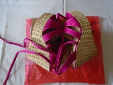 oksfordice sa platformom: Sandals, Perla, 39 — 5