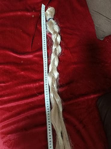 Perike i klipse: Prodajem rep,prelepe boje,plavo - sivi,dugačak 100 cm(imate slike — 6