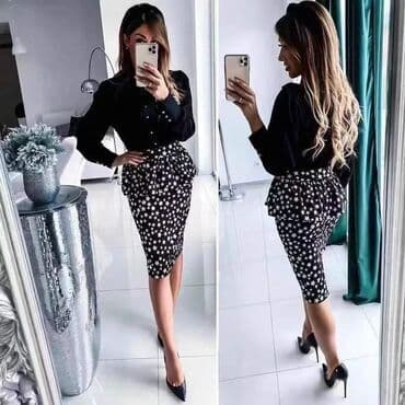 karirani kompleti zenski: Komplet 2600 — 1