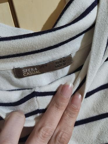 pidzame zenske: SFERA Casual ženska majica na pruge - Model: prugasta majica sa — 2
