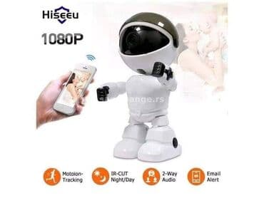 iris tv daljinski bluetooth: 4200din Ip WiFi kamera za video nadzor u obliku robota Moze se — 2