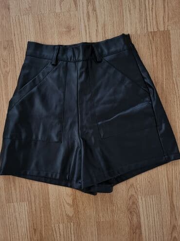 S (EU 36), Faux leather, color - Black