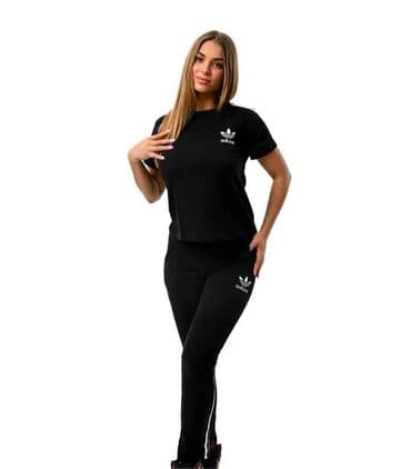 ženske pidžame c a: Adidas ženski komplet Novo Pamuk Veličine s m l xl 2xl fb Moja — 6