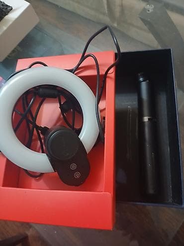 kabl za televizor: Web kamera sa kružnim LED svetlom Lorgar Circulus 910 Novo (Live — 5