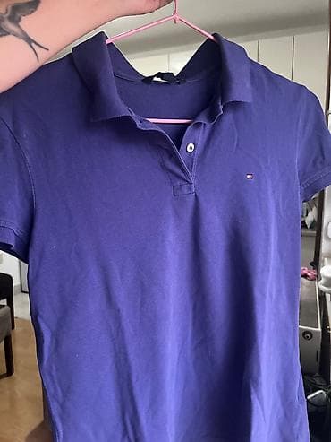 Women's Pants, Jeans, Shorts: Tommy Hilfiger, S, Cotton, color - Purple — 1