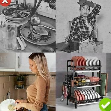 lidl stalak za suncobran: Ocedjivac za sudove Specifikacije proizvoda: Paket sadrži: 1x Stalak — 6