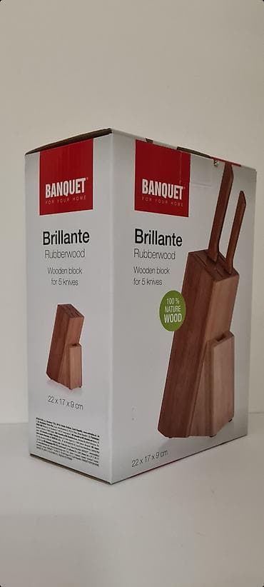 stalak za sudove: ★ Na ptodaju potpuno nov stalak za noževe sa originalnim pakovanjem — 1