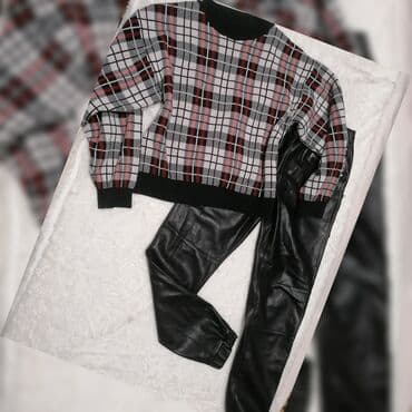 h: M (EU 38), Casual, Karirani — 3