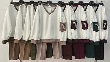 Lepota i nega: Damski komplet trenerke – džemper + donji deo - Model: dvoslojni — 4