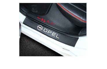 Tuning oprema: Nalepnice za automobil - karbon OPEL Set od 4 nalepnice za prag — 6