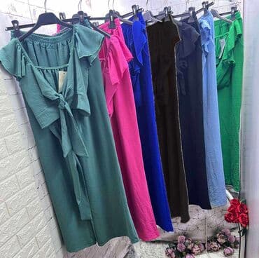elegantni kompleti sa pantalonama: One size, Jednobojni — 2