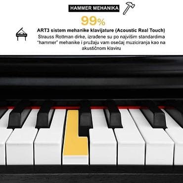 klavijature prodaja: 100% Nov i neraspakovan u kutiji. Strauss Rottman Grand Piano – — 5
