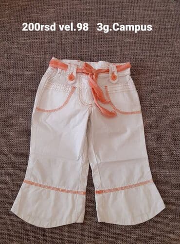 farmerke sa širokim nogavicama: Zvoncare, 98, bоја - Šareno — 1