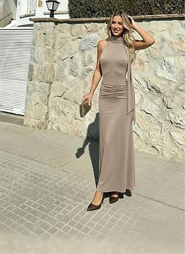 doca haljine: ❤️Elegantna duga haljina bez rukava
✅2600 din — 6