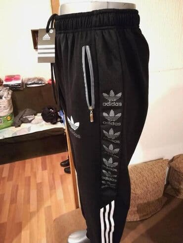 Trenerke: Nova muska trenerka donji deo Adidas Ranfla 2XL. Turska. Odlicna muska — 6