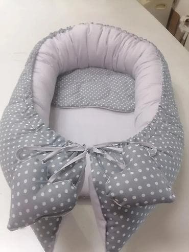 sonic odelo za decu: Bebi gnijezdo – mekano i udobno leglo za novorođenče - Oblik — 1