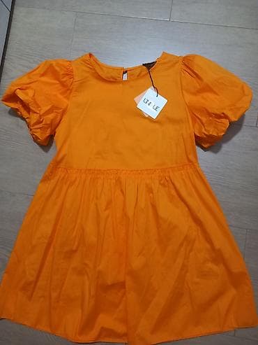 Nova italijanska haljina sa puf rukavima,prelep model univerzalna na lalafo.rs Nova italijanska haljina sa puf rukavima,prelep model univerzalna