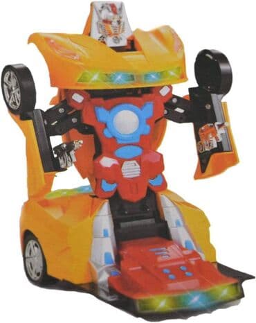 podesivi kos za decu: Sportski Auto Robot NOV Transformers Trkacki Auto SAMO 990 Dinara — 1