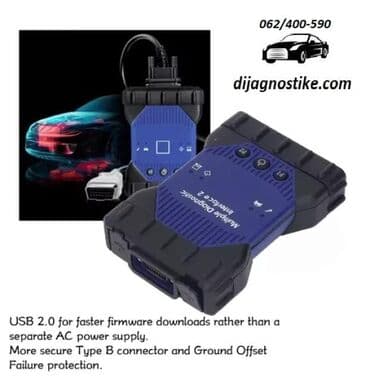 profesionalni kablovi za startovanje: Karakteristika: 1. Praktični dijagnostički alat: MDI2 skener s — 6