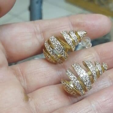 zimske jakne c a: Clip-on earrings, Material: Stainless steel — 2