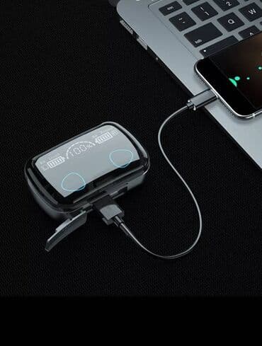 Zvučnici i stereo sistemi: M10 bluetooth slušalice-powerbank Više modela na fb,insta — 3