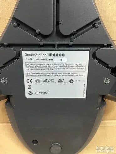 Zvučnici i stereo sistemi: *** AKCIJA *** #2077 POLYCOM IP4000 SoundStation Proširivi