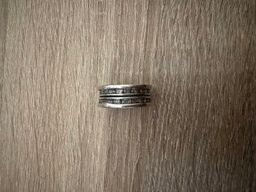 calvin klein srebrna torba: Unisex prsten, Bulgari, Materijal: Srebro — 2