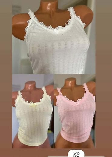 Ženski topovi – različiti modeli i veličine - Crni top sa tankim — 3