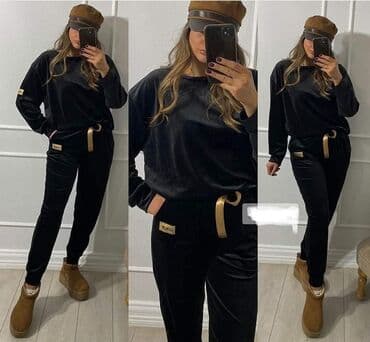 ženske komplet trenerke: NOVO U PONUDI!!! Komplet trenerka Vel:S.M.L.XL Materijal — 1